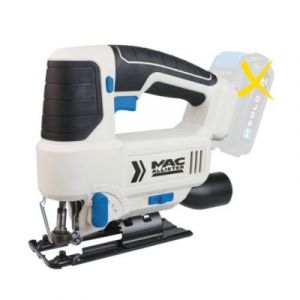 Scie sauteuse sans fil pendulaire Mac Allister SOLO MJS18-Li 18V (sans batterie) + 1 scie sauteuse, 3 lames, 1 clé mâle