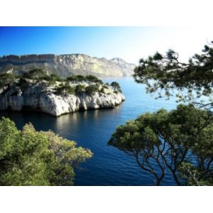 Toile imprimée Côte sud Dada Art montée sur châssis bois en pin 60x80 cm