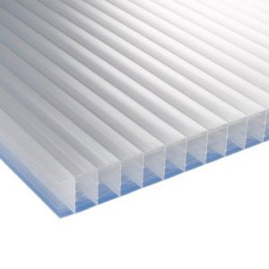 Plaque polycarbonate opale 300 x 98 cm, ép. 16mm (vendue à la plaque)