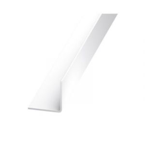 Cornière PVC blanc 30 x 30 mm, 2,5 m