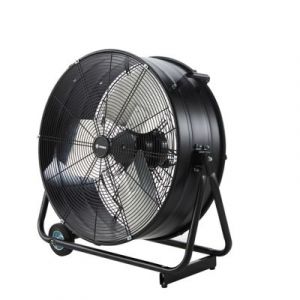 Brasseur d'air sur roulettes ø60 cm noir 2 vitesses