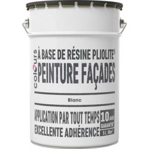 Peinture ext&eacute;rieure fa&ccedil;ade Pliolite&reg; Colours blanc 5L