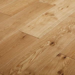 Parquet massif clipsable Ystad L en chêne huilé blond