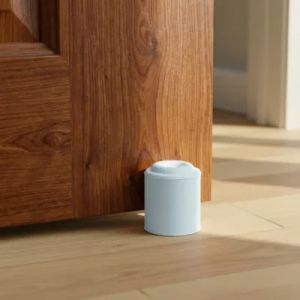 But&eacute;e &oslash;30 x Hauteur 38 mm caoutchouc blanc