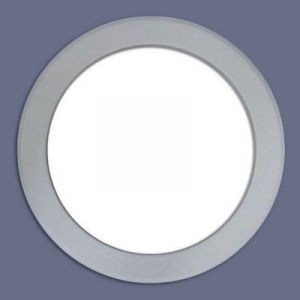 Hublot de porte Skylab gris sans verre &oslash;260 mm