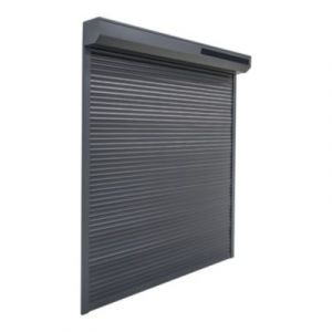 VOLET ROULANT SOLAIRE ALU GRIS 215CMx240CM