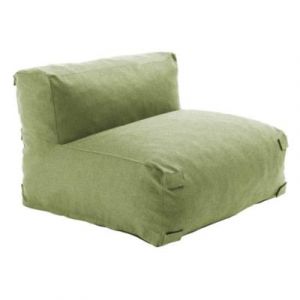 Fauteuil de jardin tissu polypropyl&egrave;ne olefin vert Oviala Mixi