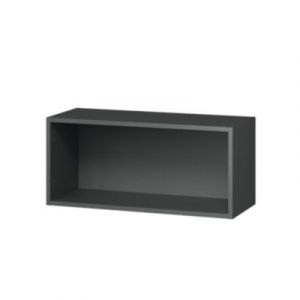 Caisson haut de cuisine GoodHome anthracite H. 36 cm x l. 80 cm