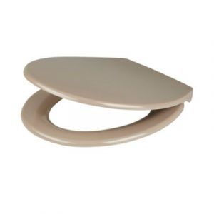 Abattant WC Diani avec frein de chute taupe GoodHome