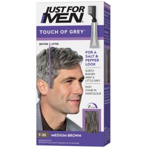 COLORATION CHEVEUX HOMME - Gris Châtain-Just For Men