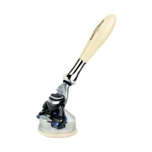 Kit Plaza Fusion Rasoir- Support - Collection Ivoire