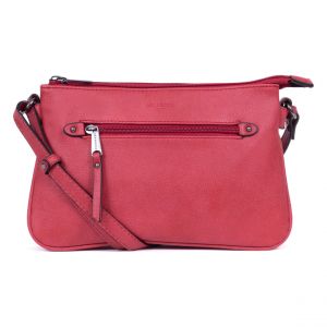 Sac porté travers GRACIEUSE Framboise Tess