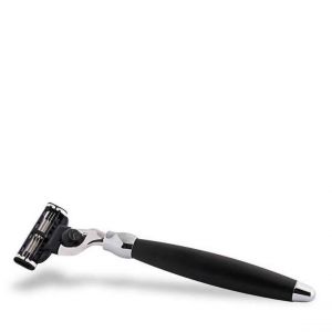 RASOIR  MACH 3 - Manche Noir Homme-Plisson