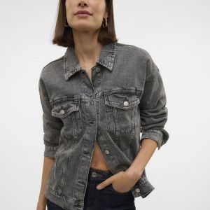Veste en jean oversize Tessa gris Ines