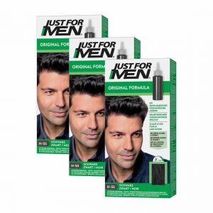 COLORATIONS CHEVEUX Noir Naturel - PACK 3-Just For Men