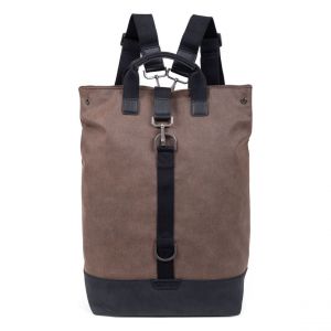 Sac transformable - 13 & A4 - Marron - Journey en toile