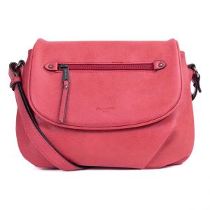 Sac porté travers GRACIEUSE Framboise Elsie