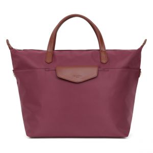 Sac cabas porté main - A4 violet en nylon Joy