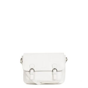 Gibecière Cuir CONFORT Blanc Rae