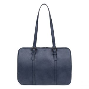 Sac port&eacute; &eacute;paule 2 anses - 15 & A4 - Bleu nuit - Gracieuse