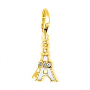 Charms Et Perles  So Charm   - CH0186-DORE - Charm Tour Eiffel
