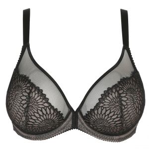 Soutien-gorge balconnet armatures noir