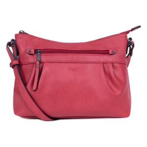 Sac porté travers GRACIEUSE Framboise Mia