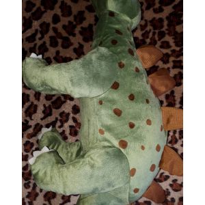 DoudouPelucheStegosaure Ikea Dinosaure Vert - Occasion