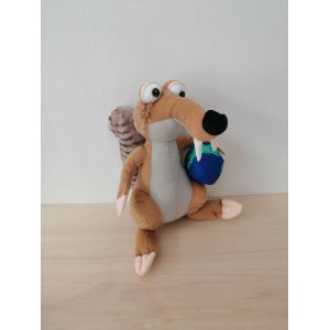 Doudou peluche scrat planète age de glace - Occasion