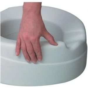 Rehausse WC - Contact Plus (Avec ou sans abattant) - dimensions - Dimensions int&eacute;rieures : 21 x 27 cm, Dimensions ext&eacute;rieures : 3... - Occasion