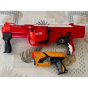 Nerf Mega Rotofury + Nerf Dart Tag - Occasion
