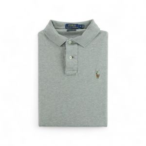 Reconditionné - Polo Manches Courtes Homme Gris - Taille S - Homme - Gris - Occasion