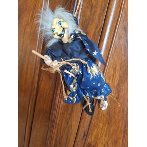 sorcière poupée tissu à suspendre - Occasion