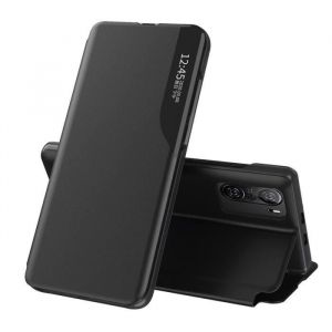 Coque Xiaomi Poco F3, Noir Slim Luxe Flip Folio Coque De Protection Dur Silicone Cuir Transparente Anti-Rayures - Occasion
