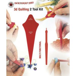 3d Quilling 2 Tools Kit Karen Marie - Occasion