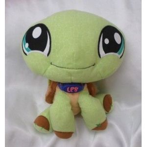Peluche Doudou Tortue Littlest Pet Shop Hasbro 2007 - Occasion