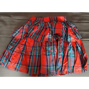 Jupe &Eacute;cossaise Fa&ccedil;on Taffetas - Occasion