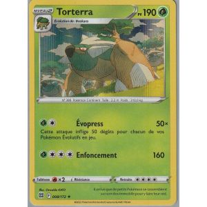 Carte Pokemon - Torterra - 008/172 - Holo - Eb9 Stars Etincelantes - - Occasion