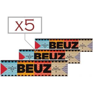 Feuilles a rouler Beuz King Size Slim par 5 - Occasion