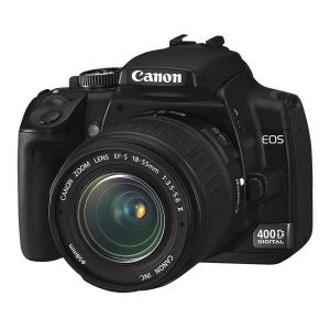 CANON EOS 400D 10.1 mpix + Objectif EF-S 18-55mm Noir - Occasion