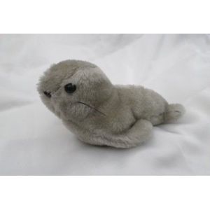 Doudou Peluche Otarie Gris - Occasion
