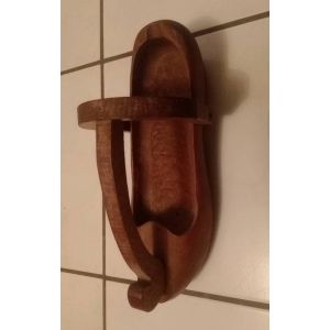 Sabot En Bois Porte Bouteille - Occasion