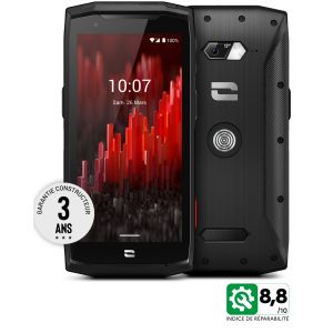 Crosscall Core M5 Noir 32 Go étanche et antichoc + carte mémoire micro SD de 8 Go - Occasion