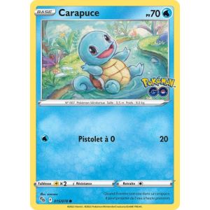 Carte Pokemon - Carapuce - 015/078 - Eb10,5 - Pokemon Go - - Occasion