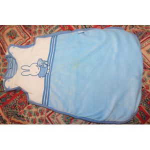 Gigoteuse Velours Bleu Lapin Miffy 0/6 Mois - Occasion