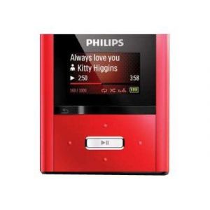 Philips GoGear RaGa SA2RGA04RN - Lecteur num&eacute;rique - 4.8 mW - 4 Go - Occasion