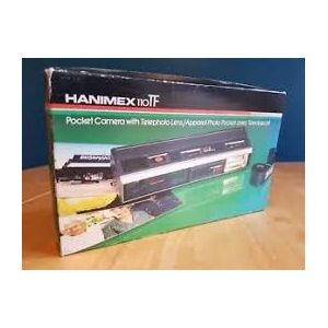 Appareil photo Hanimex 110TF avec t&eacute;l&eacute;objectif - Occasion