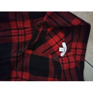 Chemise A Carreaux Fille Taille S Enfant La Halle - Occasion