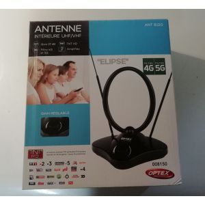 Antenne int&eacute;rieure UHF/VHF Elipse - Optex Electronique - Occasion