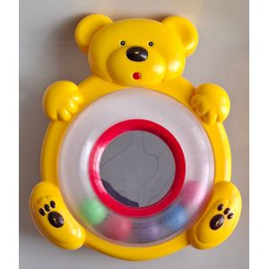 Culbuto Toupie Ourson - Miroir Et Balles Multicolores - Occasion